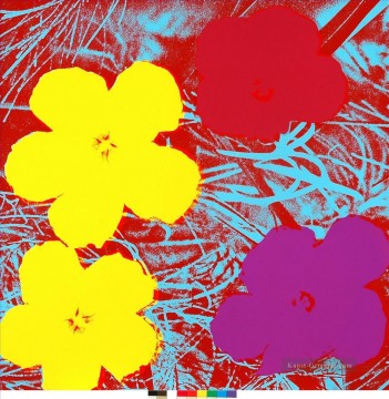 Blumen 5 Andy Warhol Ölgemälde